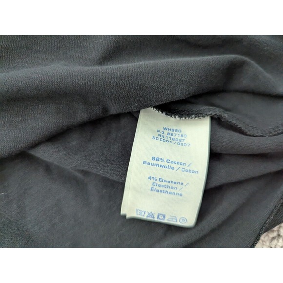 Boden Shift Dress‎ Womens Size 8L Black Faux Wrap - Picture 4 of 7